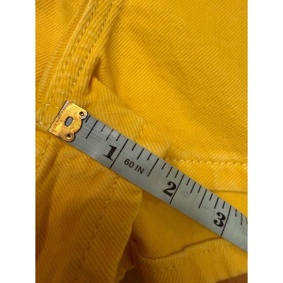 Free People We The Free Bettie Sailor Shorts NWT 29 Yellow Gold $68 - Picture 9 of 14